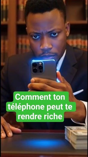 Comment ton téléphone peut te rendre riche #CréateurDeContenu #developpementpersonnel