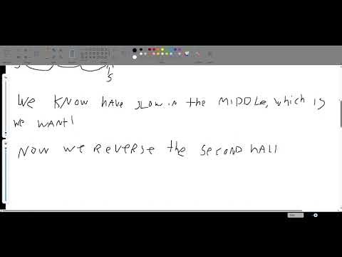 Palindrome in a Linked List: really easily explained