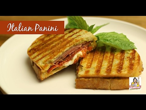 Italian Panini Sandwich ~ Cuisinart Griddler GR-4N ~ Amy Learns to Cook