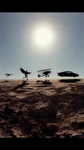 Evolution of human flight ✈️. #viralshort #shorts #aeroplane #human