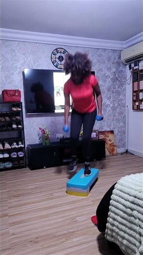 Fast Step Board Burn | Cardio & Coordination #homeworkout #selflove #youtubeshorts #fyp #cardioburn