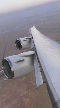 Boeing 747 Full Power For Take Off #aviation #enginesound #aviationlover