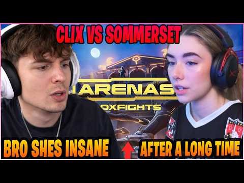CLIX Shocked After GOING AGAINST SOMMERSET & Her DUO In SYPHERPK 2v2 BOXFIGHT TOURNAMENT For $10,000