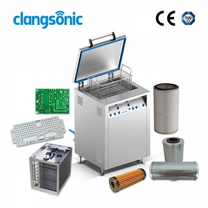 [Hot Item] Ultrasonic Washer with Filtration System for Kitchen Utensil Oil Removal Cleaner Machine 120L