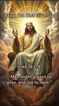 Do Not Give Up! Powerful Daily Prayer for Persistent Faith #god #jesus #bible #motivation #prayer