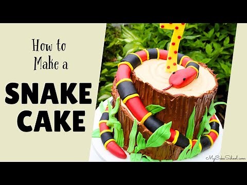 Snake Cake Tutorial