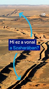 ‼️Ez a második leghosszabb védelmi vonal a világon: a Szahara sivatag nyugati részét egy titokzatos, 2700 km hosszú falrendszer szeli át. 👉 De hogyan és miért készült? És miért őrzi 100 ezer marokkói katona? Kiderül a következő videóból! #Szahara #Marokkó #Berm #MappedOut | DW Magyar