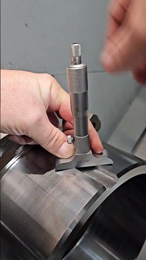 Measuring Keyway Depth with a Ball Bearing -This is one method of many