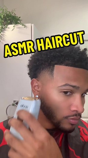 Relaxing ASMR Haircut with Fade and Curls | Barber Roleplay