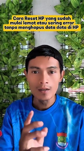 Cara mereset hp yang mulai lemot dan sering error tanpa menghapus data-data yang ada di hp 👇 #EdukasiAndroid #tutorial #tipsandroid | Yayan Sugianto