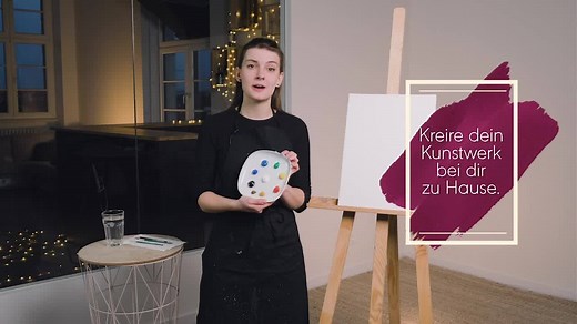 ArtNight gibt es nun auch für dich zuhause. 🏠🎨 Hier findest du unsere verschiedenen Online-Tutorials: 👉 https://bit.ly/3dqwyy7 Einfach Lieblingsmotiv aussuchen, Malsachen bereitstellen, Tutorial anschauen und auf die Pinsel, fertig, los! 🎉 Du hast kein Material zum Malen zuhause? Dann bestell dir unser praktisches ArtNight Paint@Home-Set. Dieses enthält tolle Farben, 2 Leinwände, 2 Pinsel und die ArtNight-Schürze! 👩‍🎨🙂 Hier kannst du dein eigenes Malset bestellen: 👉https://bit.ly/2WEwS6v