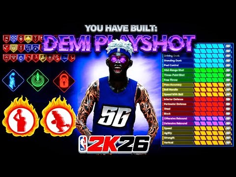 *NEW* BEST ALL AROUND POINT GUARD BUILD in NBA 2K26! BEST GAME BREAKING BUILD! Best Build 2k26