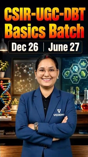 CSIR-UGC-DBT Basics Batch Dec 26 June 27 | Dr. Ravina Rai | CSIR | GATE | DBT | ICMR