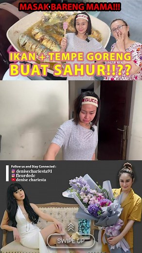 MASAK SAHUR BARENG MAMA!!! FULL YT : denise chariesta