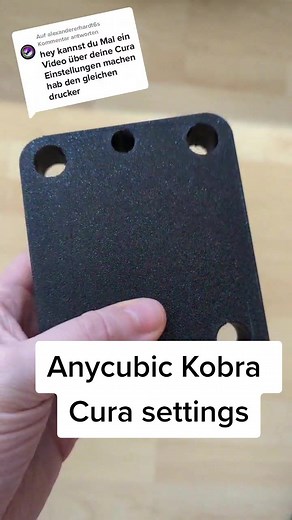 Die besten Einstellungen für den Anycubic Kobra 2 Max mit Cura