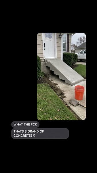 The railings got me 🤣🤣😭 #prank #construction #concrete #bluecollar #funny