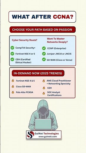 What After CCNA? | Top Certifications to Boost Your IT Career in 2025