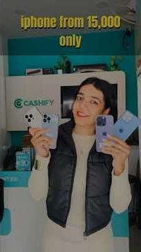 Iphone sale|cashify iphone unboxing| cashify mobile sell kaise kare|Cashify store