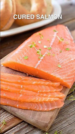 How to make cured salmon at home!!! It's easier than you think! #curedsalmon #lox