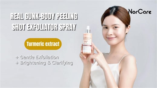 2026 Microbubble Black Technology: Turmeric Exfoliating Spray - Microbubbles penetrate deep into pores to remove dead skin cells.#skin #norcare #essential #exfoliation #washington