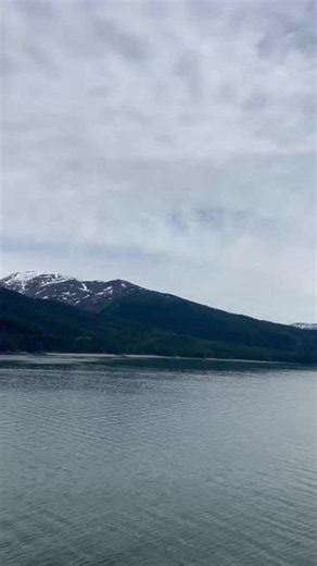 高山峻岭、雪山美景、加斯蒂诺水道旁的大自然美景阿拉斯加州.. 朱诺