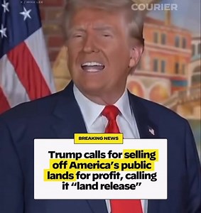 737K views · 10K reactions | Trump wants to sell HALF of the state of...
