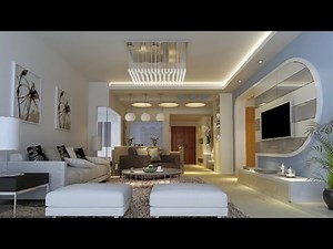 30 The Best Living Room Designs Modern TV Cabinet Wall Units Gypsum Ceiling For Living Room