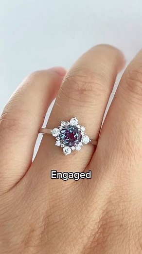 How to stack your rings in 3 stages #engagementring #weddingband #weddingrings #stackingrings #rings #jewelryset | Azura Jewelry