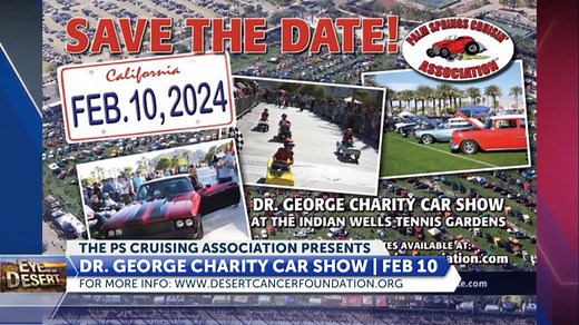Check out the Dr George Charity Car Show featuring over 1000 cars