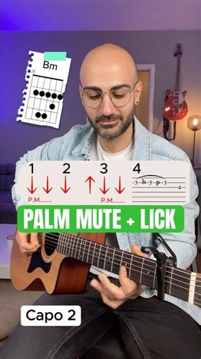 Palm Mute + Lick: So klingt Strumming sofort besser