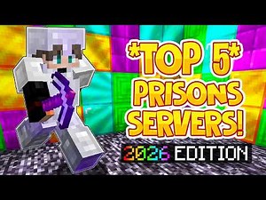 TOP 5 PRISON SERVERS *2026* | Best Minecraft OP Prison | 1.8/1.19/1.20+ JAVA & BEDROCK SERVER
