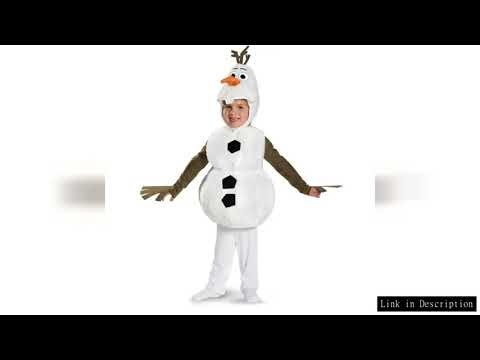 Sydanne Anime Cosplay Kids Frozen Snowman Olaf Cosplay Costume Jumpsuit Smock Hats Fancy Dress Party