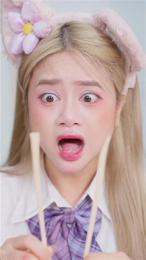 She Learned the Wrong Lesson! 😳💄 #lilymeow #lilymiumiu #couplegoals #schoolcrush #schooldrama