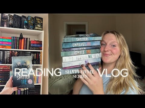 Reading Vlog | Shatter Me Series Review & Spoiler Free!