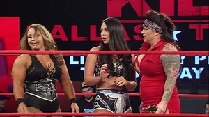 ODB pinned Taya Valkyrie just days before Hard To Kill, after stealing the pin from her own partner Jordynne Grace. #IMPACTonAXSTV | TNA Wrestling