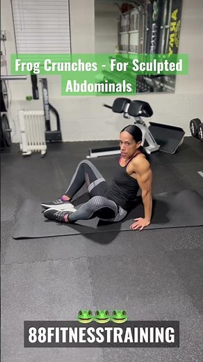 Frog Crunches - For Sculpted Abdominals
