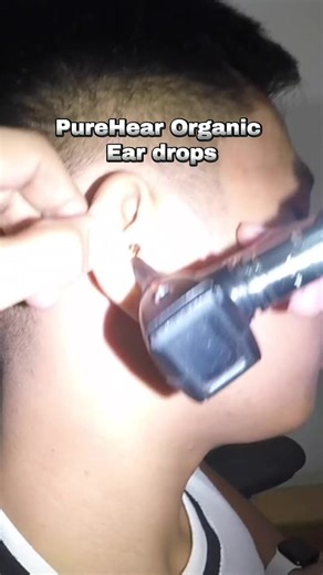 Ear drops for ear infection , hearing loss and tinnitus #earinfection #tinnitus #fyp #eardiscomfort #earpain