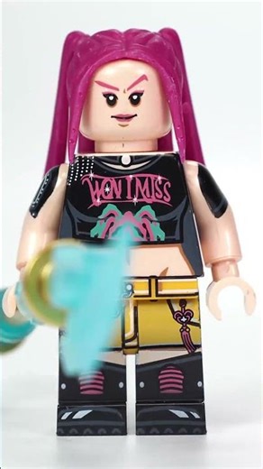 LEGO KPop Demon Hunters | Rumi | Zoey | Mira | HUNTRIX | Lego Minifigures TP1049 Stop Motion #Shorts