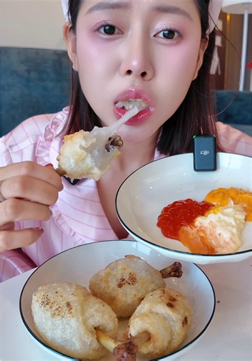 Đùi gà làm từ bánh tráng nữa 😆 | bánh tráng phơi sương