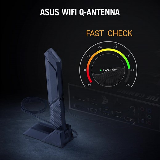 Equipped with ASUS WiFi Q-Antenna, the #NEWZ790 series motherboard can instantly detect network strength, identify the optimal network positioning, and provide the best network experience. 👉 https://us.asus.click/NEWZ790 #TUFGamingZ790 #IntelNextGenProcessor | ASUS