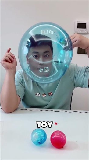 Tiny Gel ➜ Giant Bubble Ball 😱🤯 #diy #toys #trending #lego #unboxing