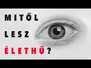 Szem rajzolás lépésről lépésre | Rajz felépítése, tippek, technika