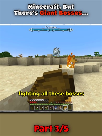 Minecraft But There's Giant Bosses - Part 3