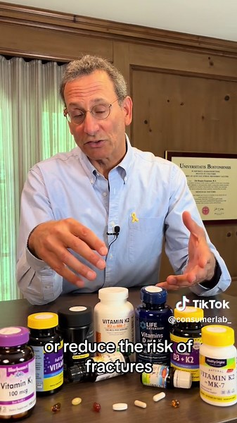 Learn about vitamin K supplements from ConsumerLab’s Dr. Tod Cooperman. #vitamink #vitamind #bonehealth #mk7
