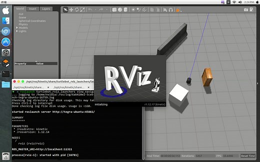 turtlebot建图和导航