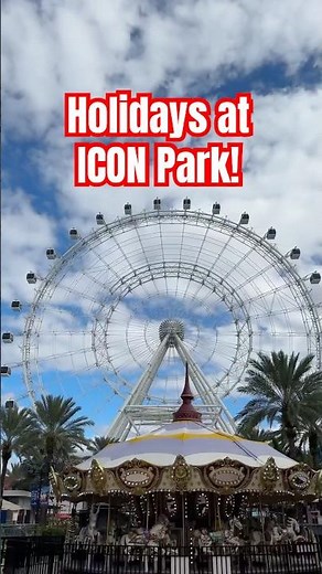 Holidays at ICON Park Orlando!
