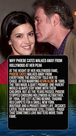 Why Phoebe Cates Walked Away From Hollywood at Her Peak