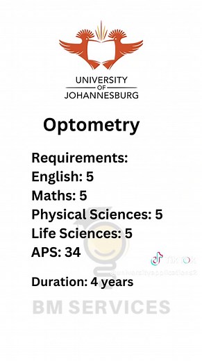 Optometry Requirements for University Applications