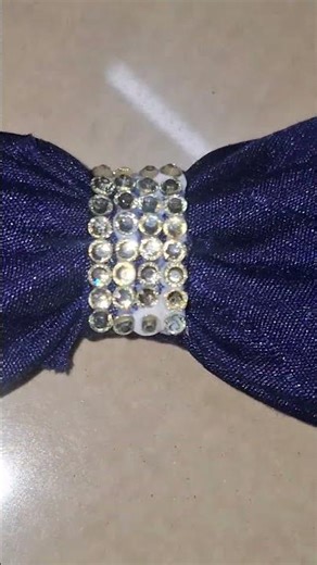 #bow making with frock#