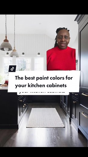 Kitchen cabinet color ideas? These timeless shades are always a chic choice! From classic off-white to sleek black, navy blue, and even army green - elevate your kitchen game with these beautiful hues that'll never go out of style. Which one is your favorite? #kitchen #kitchendesign #HomeDecorInspo #interiordesigntips #kitchenremodel #greenscreen